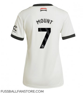 Manchester United Mason Mount #7 Replik 3rd trikot Damen 2024-25 Kurzarm